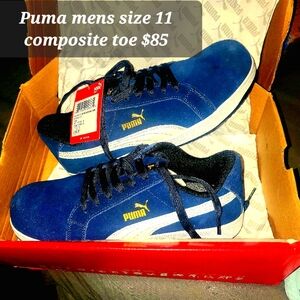 Pumas men's size 11 composite toe